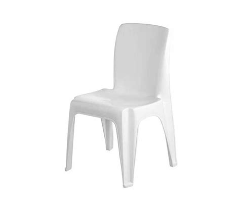 Armless Plastic Atlantis Chair White Mambos Online Store