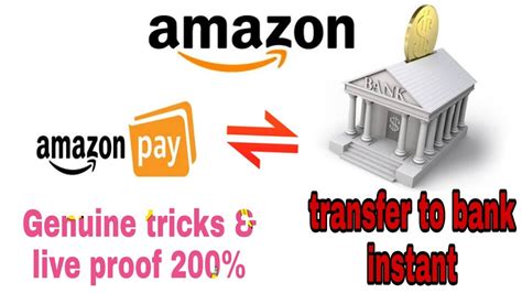 How To Transfer Amazon Pay Balance To Bank Transfer Amazon Pay Balance In Your Bank Account