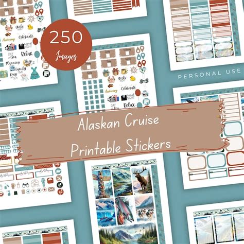 Printable Cruise Ship Planner Stickers Etsy