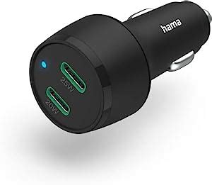 Hama Auto Ladeger T Kfz Schnellladeger T Watt Usb C Power Delivery