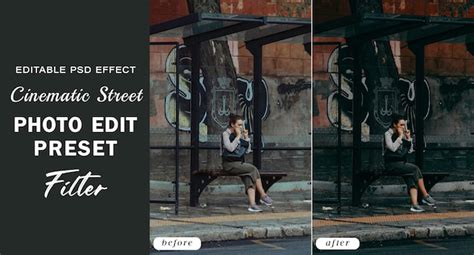 Premium Psd Cinematic Street Photo Edit Preset Filter For Cinematic