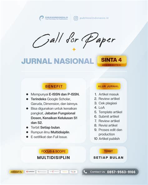 Daftar Jurnal Pengabdian Masyarakat Sinta 4