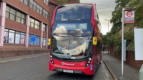 THRASH Journey On Stagecoach London Route 246 Towards Hayes