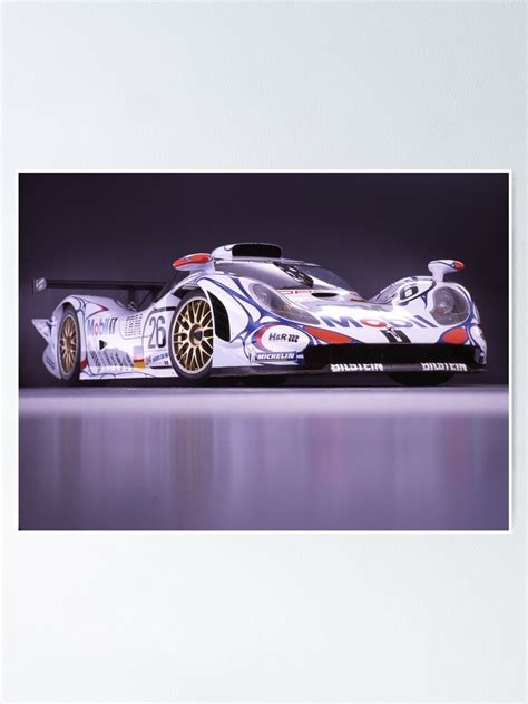 Porsche Gt1 Poster For Sale By Supersnapper Redbubble