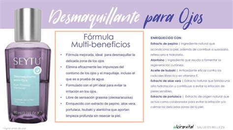 Desmaquillante Para Ojos Seytu Alcira Vital