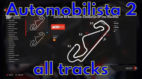 Automobilista 2 AMS2 All Tracks June 2023 Track List YouTube