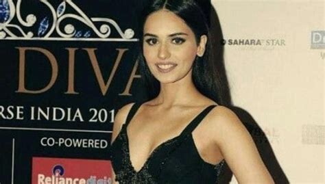 Manushi Chhillars Black Dress Is Cute And Chic While Still Being Sexy