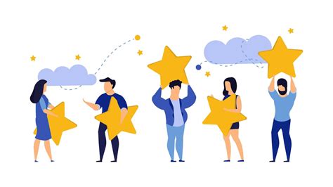 Customer Review Five Star Choice Illustration Download Free Vectors