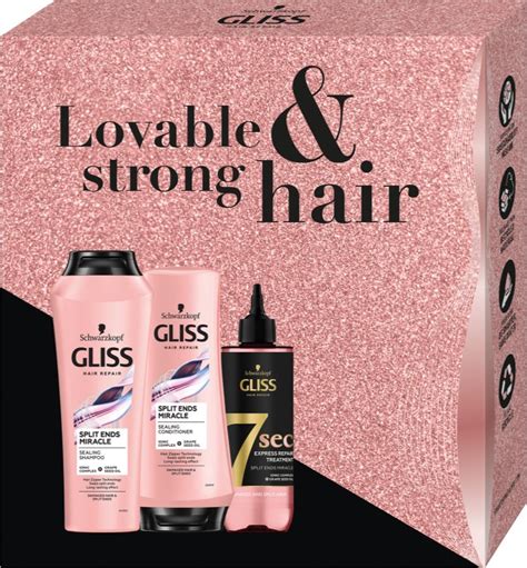 Schwarzkopf Gliss Split Ends Miracle Coffret Cadeau Anti Pointes