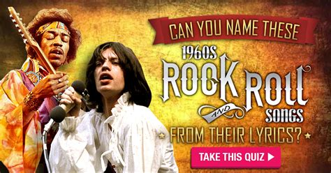 Can You Name These 1960s Rock & Roll Songs From Their Lyrics?