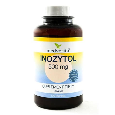 Medverita Inozytol 500 mg 120 kapsułek opinie cena mybionic pl