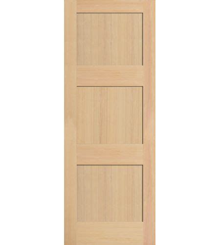 Interior Masonite Hemlock 3 Panel Shaker Door Windsor Plywood