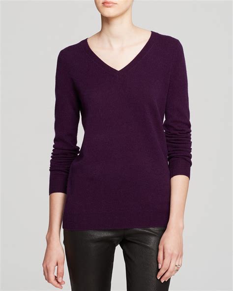 C By Bloomingdale S V Neck Cashmere Sweater Women Bloomingdale S