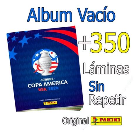 Album Copa America L Minas Sin Repetir Panini Env O Gratis