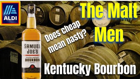 Aldi Samuel Joe S Straight Kentucky Bourbon Review Youtube