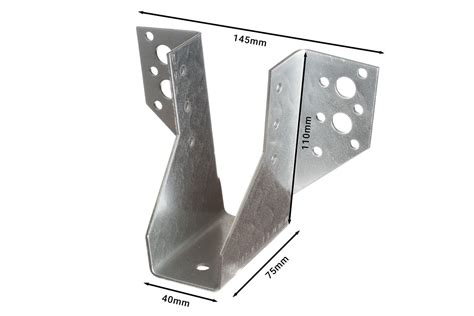 Soporte Galvanizado Para Vigas De X Cm Wovar