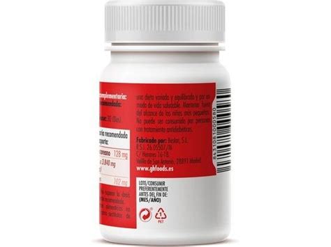 Suplemento Alimentar GHF Ginseng Vermelho Coreano 60 cápsulas de 500mg