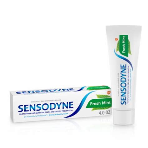 Sensodyne Toothpaste For Sensitive Teeth And Cavity Protection Fresh