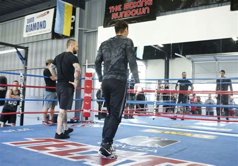 Photos: Dmitry Bivol Putting in Work For Chilemba Defense