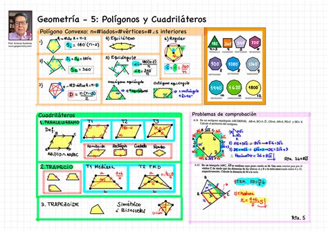 Geometria Cuaderno De Notas Y Resumenes Pre Preparatoria Universidad