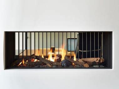 STÛV B 100 H 3 sided fireplace Tulp Collection By Stûv