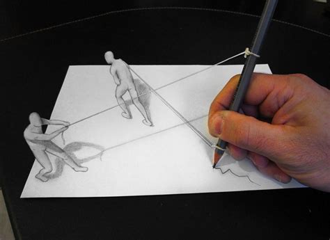 3d Pencil Drawing at GetDrawings | Free download