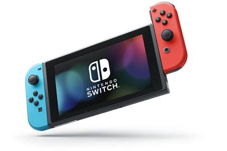 Console Nintendo Switch Nintendo Avec Paire De Joy Con Rouge Et Bleu