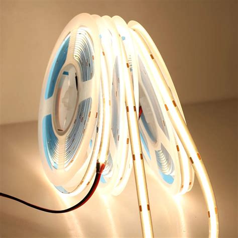 High Density Flexible Cob Strip V V Led Strip Light