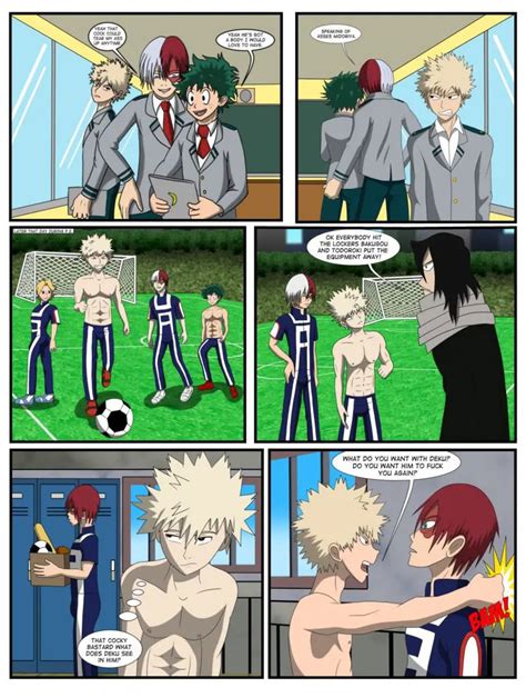 My Horny Academia Bakugo Bangs Back By Bumwolf