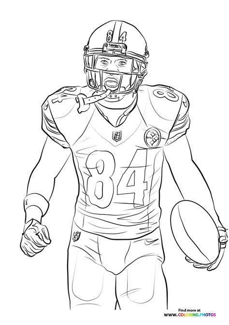 Nfl Coloring Pages Printable Printable Templates | The Best Porn Website