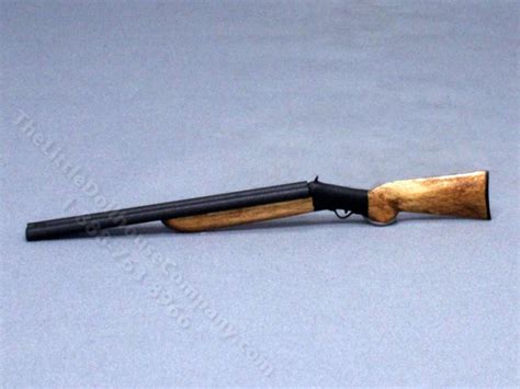 Vintage Miniature Handmade Shotgun For Dollhouses Mjd 918 The