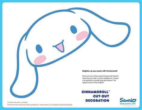 Sanrio Characters Fictional Characters Goodie Bags Print And Cut