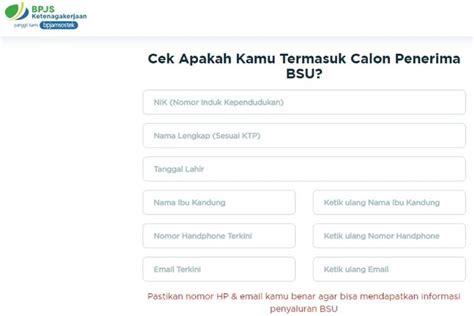 Hati Hati Pengecekan Status Penerima BSU Tahap 3 Rp600 Ribu Hanya