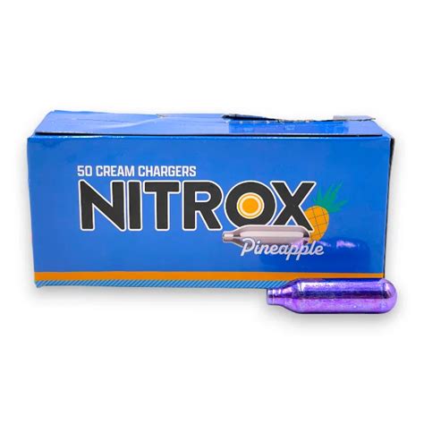 Nitrox Novelty Cream Charger 8gmct 50ctbx