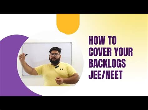 How To Cover Backlogs In Best Possible Fastest And Smartest Manner