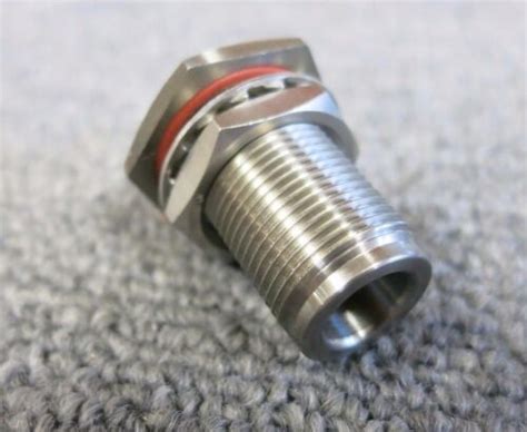 Huber And Suhner 34n Sma 50 1193ue Straight 50Ω Rf Adapter Type N