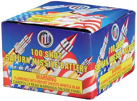 Superior Fireworks Wholesale 100 Shot Saturn Missile Battery