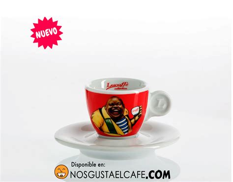 Taza Importada De Caf Tama O Espresso Marca Lucaff Porcelana Blanca