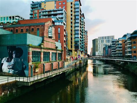 Manchester And Salford River Irwell The View Of The River Flickr