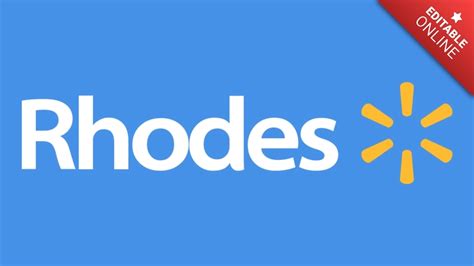 Rhodes Efecto Walmart Generador De Efectos De Texto