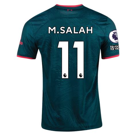 Nike Liverpool Mohamed Salah Third Jersey 2223 W Epl And Nrfr Patche Soccer Wearhouse