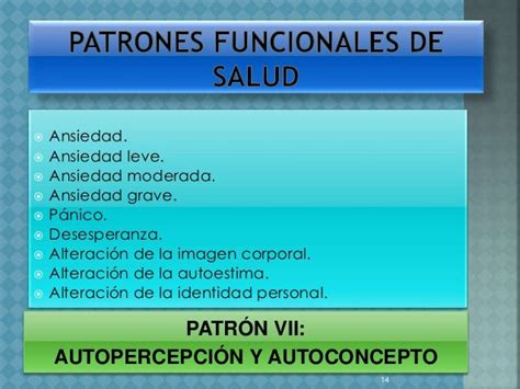 Patrones Funcionales De Salud 1