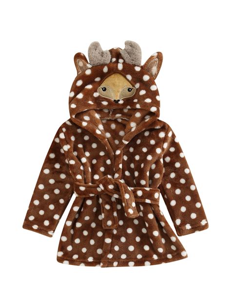 Sunisery Christmas Bathrobe Sleepwear Ts For Kids Girls Boys Cartoon