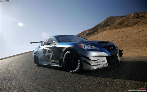 Hyundai Race Car Hyundai Genesis Coupe Hyundai Genesis New Hyundai Cars