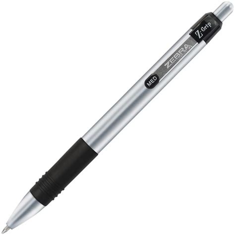 Zebra Z Grip Max Retractable Ballpoint Pens Medium Pen Point 1 Mm