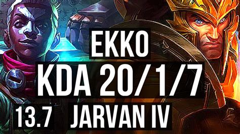 Ekko Vs Jarvan Iv Jng Penta Legendary Games Kr