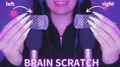 Asmr Mic Scratching Brain Scratching Hypnotic Asmr No Talking For