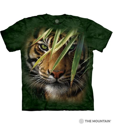 The Mountain Thoughtful White Tiger Classic Cotton T Shirt