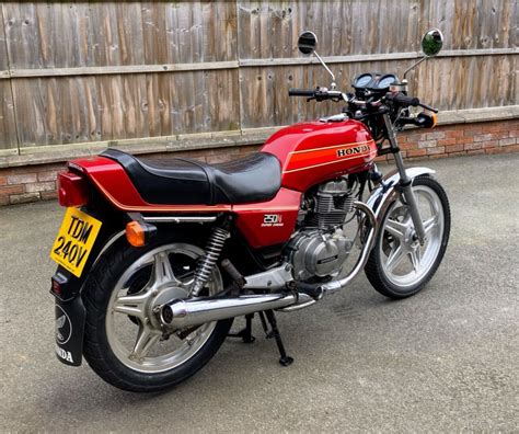 1980 Honda Cb 250n Superdream 9 000 Miles From New Bike Years 1980s