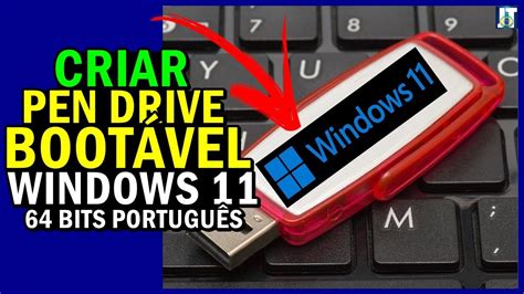 Melhor V Deo Como Criar Pen Drive Boot Vel Windows Original